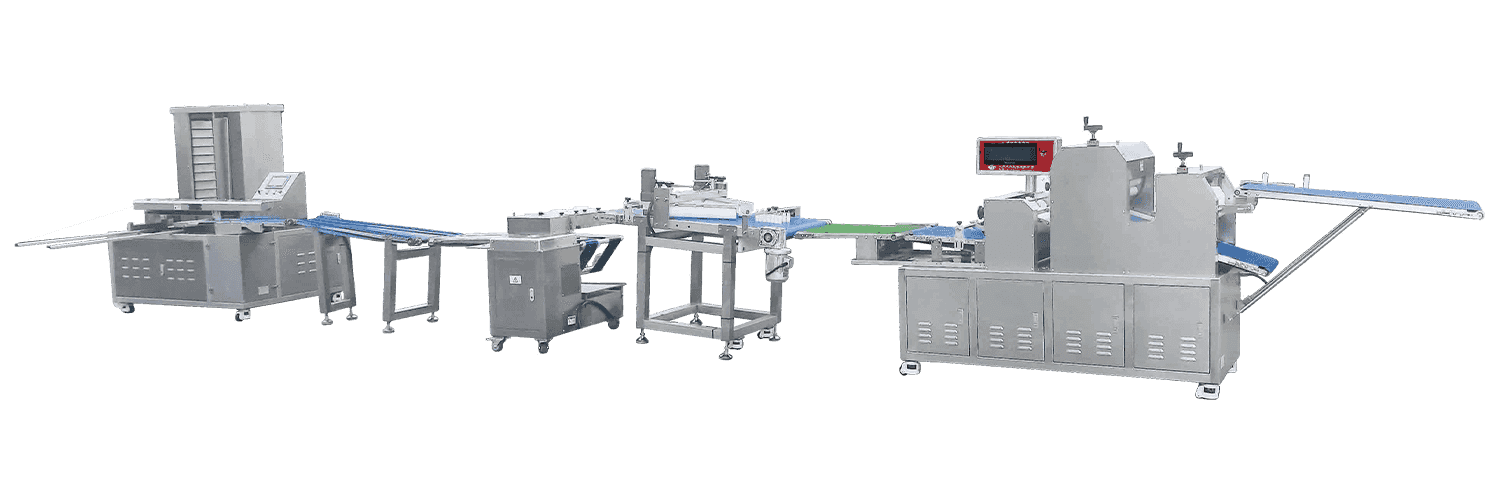 Automatisk dobbelt dampet udstoppet bolleproduktionslinje