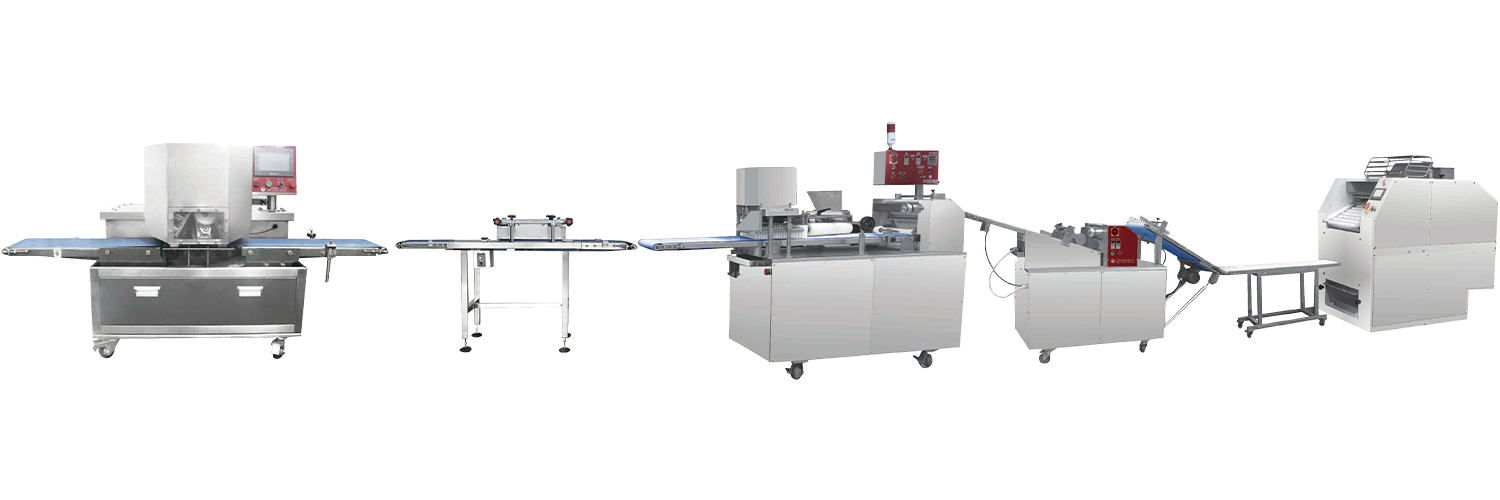 Manuel dampet bolleproduktionslinje